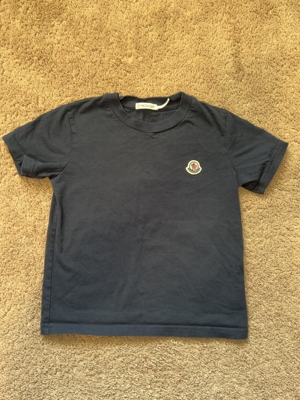 Moncler black kids Shirt Authentic